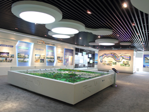 无锡锡东新城规划展示馆-高铁商务区规划模型制作
