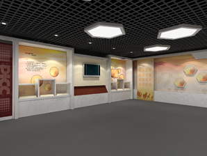 中国人保展厅设计装修-无锡企业荣誉展厅设计施工