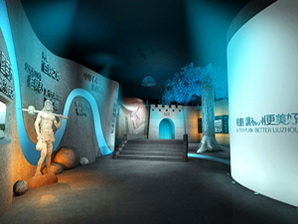 展厅设计布局-展厅墙面设计