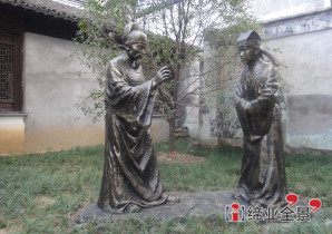 惠山古镇历史文化街区人文景观-无锡人物雕塑设计制作