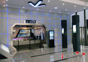 锡东新城规划展示馆导示标识系统-室内导向牌设计制作