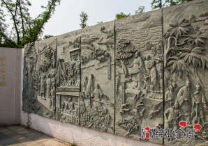 恩泽台蠡湖治水纪念广场-无锡户外精微石雕设计制作