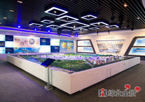 无锡锡东新城规划展示馆-高铁商务区规划馆设计布展